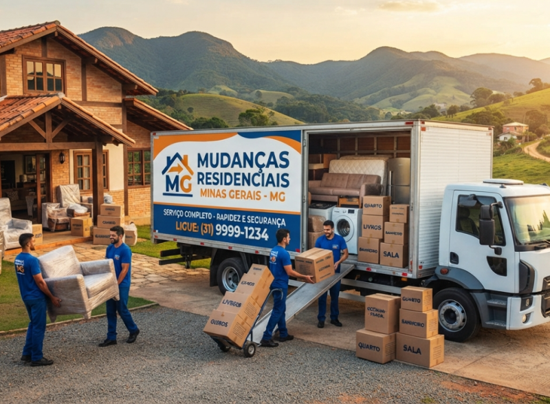 Serviço de mudança residencial em mg: Transforme Sua Nova Casa Hoje